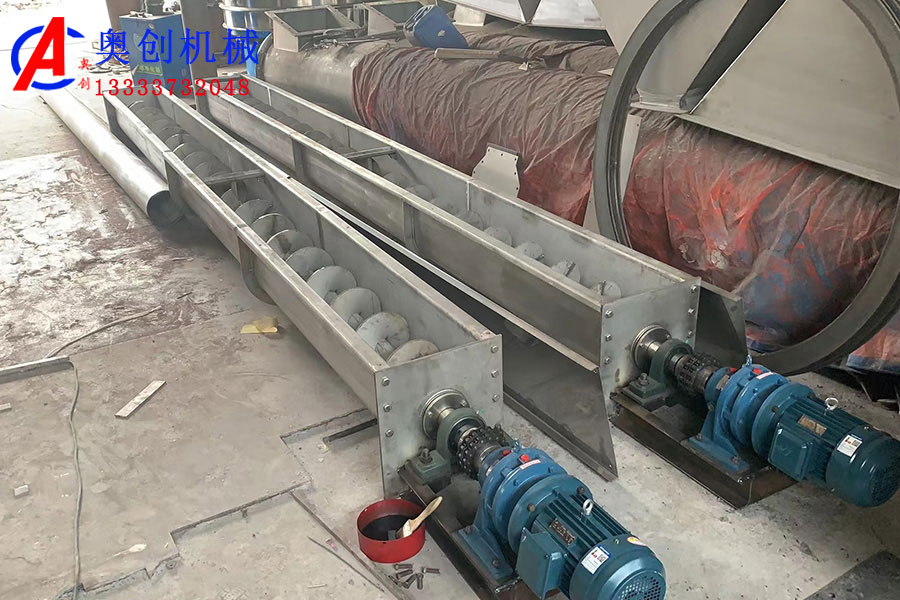 螺旋輸送機(jī)物料輸送的方法